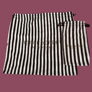 Henri Bendel Set of 2 Dust Bags Small & Medium - Like New